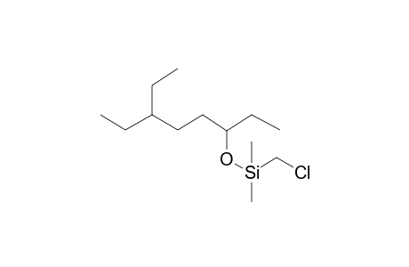 (Chloromethyl)[(1,4-diethylhexyl)oxy]dimethylsilane