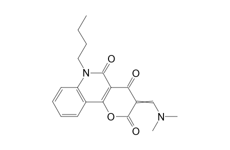 6-Butyl-3-((dimethylamino)methylene)-3H-pyrano[3,2-c]quinoline-2,4,5(6H)-trione