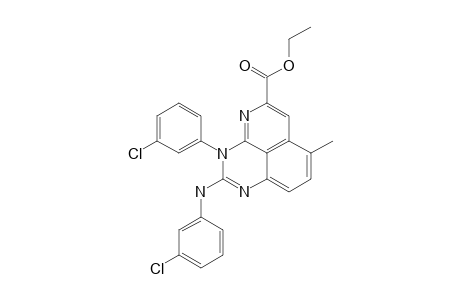 3-(2-CHLOROPHENYL)-2-[(2-CHLOROPHENYL)-AMINO]-5-(ETHOXYCARBONYL)-7-METHYLPYRIDO-[2,3,4-DE]-QUINAZOLINE