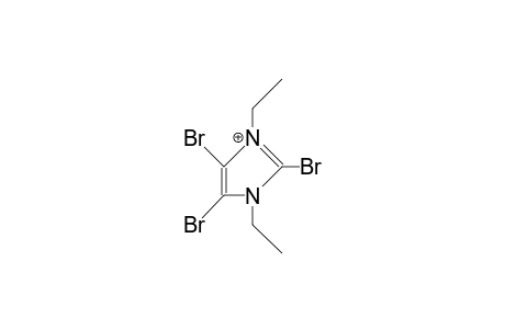 2,4,5-Tribromo-1,3-diethyl-imidazolium cation