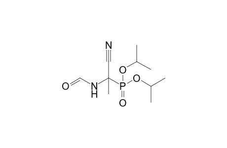 N-(1-cyano-1-diisopropoxyphosphoryl-ethyl)formamide