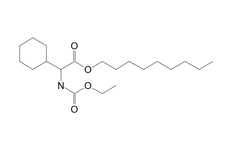 Glycine, 2-cyclohexyl-N-ethoxycarbonyl-, nonyl ester