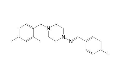 1-piperazinamine, 4-[(2,4-dimethylphenyl)methyl]-N-[(E)-(4-methylphenyl)methylidene]-