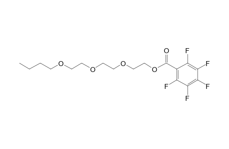 2-(2-(2-Butoxyethoxy)ethoxy)ethyl 2,3,4,5,6-pentafluorobenzoate