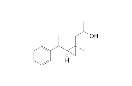 1-[(1R,2S)-1-methyl-2-(1-phenylethyl)cyclopropyl]propan-2-ol