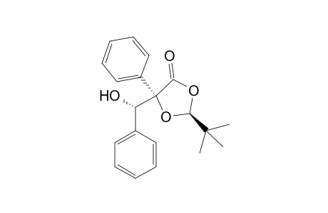 (2S,5S,1'S)-2-(tert-butyl)-5-[1'-hydroxy1'-(phenyl)methyl]-5-phenyl-1,3-dioxolane-4-one