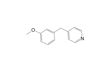 Pyridine, 4-[(3-methoxyphenyl)methyl]-
