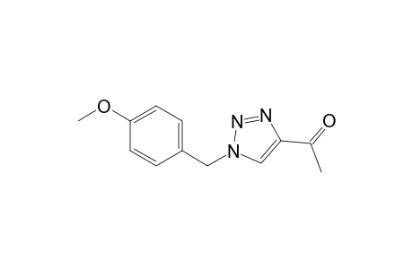 1-{1-[(4-Methoxyphenyl)methyl]-1H-1,2,3-triazol-4-yl}-ethan-1-one