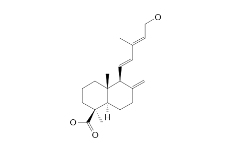 15-HYDROXYLABDA-8(17),11E,13E-TRIEN-19-OIC-ACID