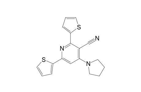 3-Cyano-2,6-bis(2-thienyl)-4-(pyrrolidino)pyridine
