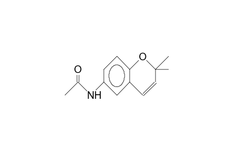 2,2-Dimethyl-6-acetamido-1,2-benzopyran