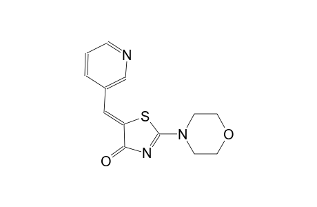 (5Z)-2-(4-morpholinyl)-5-(3-pyridinylmethylene)-1,3-thiazol-4(5H)-one