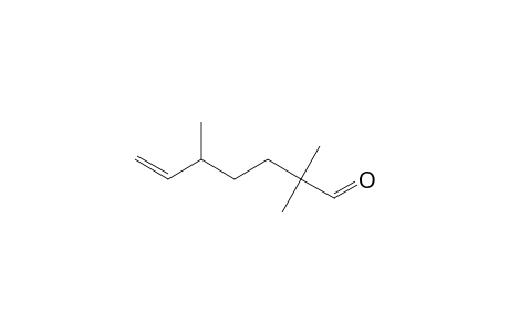 2,2,5-trimethylhept-6-enal