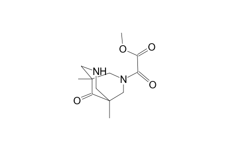 (1,5-Dimethyl-9-oxo-3,7-diazabicyclo[3.3.1]non-3-yl)oxoacetic acid methyl ester