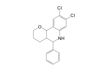 2,3-Dichloro-6-phenyl-6,6a,7,8,9,10a-hexahydropyrano[3,2-c[quinoline isomer