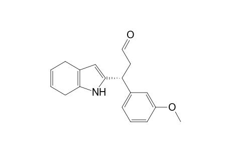 (R)-3-(4,7-dihydro-1H-indol-2-yl)-3-(3-methoxyphenyl)propanal