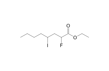 Ethyl 2-fluoro-4-iodooctanoate