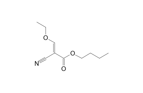 2-Propenoic acid, 2-cyano-3-ethoxy-, butyl ester