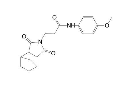 3-(1,3-dioxohexahydro-1H-4,7-methanoisoindol-2(3H)-yl)-N-(4-methoxyphenyl)propanamide