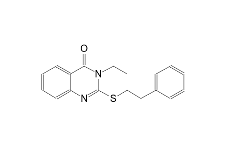 4(3H)-quinazolinone, 3-ethyl-2-[(2-phenylethyl)thio]-