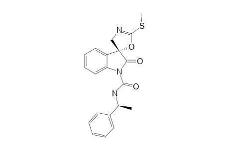 (+)-N1-[(1S)-1-PHENYLETHYL]-1-[(3R)-2'-(METHYLSULFANYL)-SPIRO-[INDOLINE-3,5'-[4',5']-DIHYDROOXAZOL]-2-ONE]-CARBOXAMIDE
