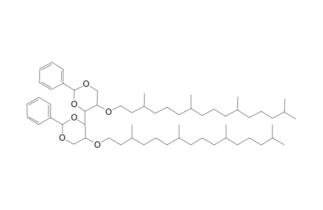 D-Mannitol, 1,3:4,6-bis-O-(phenylmethylene)-2,5-bis-O-(3,7,11,15-tetramethylhexad ecyl)-, [1(R),4(R)]-