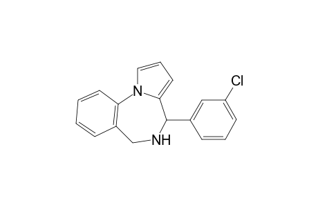 4-(3-Chlorophenyl)-5,6-dihydro-4H-pyrrolo[1,2-a][1,4]benzodiazepine
