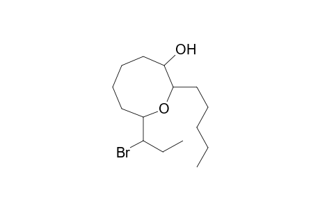 3-Oxocanol, 8-(1-bromopropyl)-2-pentyl-, [2S-[2.alpha.,3.alpha.,8.beta.(R*)]]-