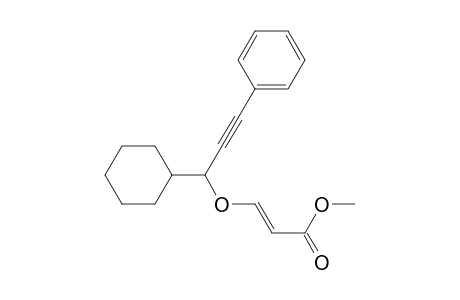 (E)-Methyl 3-(1-Cyclohexyl-3-phenylprop-2-ynyloxy)-acrylate
