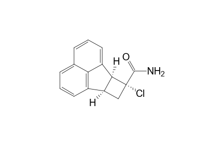 Cyclobut[a]acenaphthylene-7-carboxamide, 7-chloro-6b,7,8,8a-tetrahydro-, (6b.alpha.,7.alpha.,8a.alpha.)-