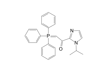 1-(1-ISOPROPYL-1H-IMIDAZOL-2-YL)-2-(TRIPHENYLPHOSPHORANYLIDENE)-ETHANONE