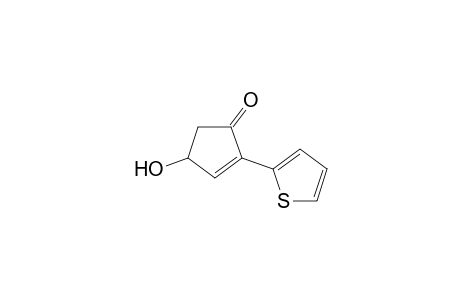2-(2-Thienyl)-4-hydroxycyclopent-2-en-1-one