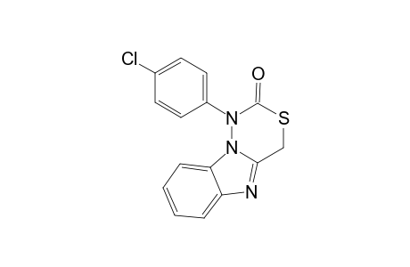 1-(4-Chlorophenyl)-4H-[1,3,4]thiadiazino[4,5-a]benzimidazol-2-one