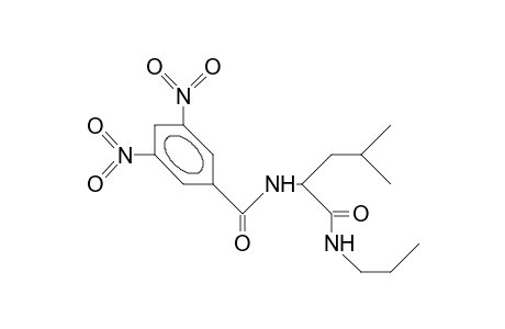 (S)-N-(3,5-Dinitro-benzoyl)-leucine N-propylamide