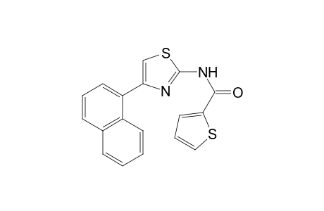 N-[4-(1-Naphthyl)-1,3-thiazol-2-yl]-2-thiophenecarboxamide