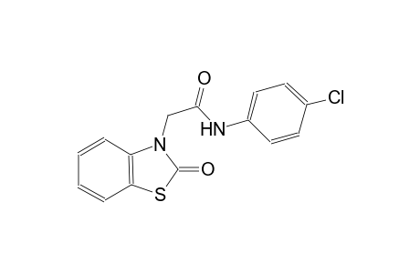 3-benzothiazoleacetamide, N-(4-chlorophenyl)-2,3-dihydro-2-oxo-