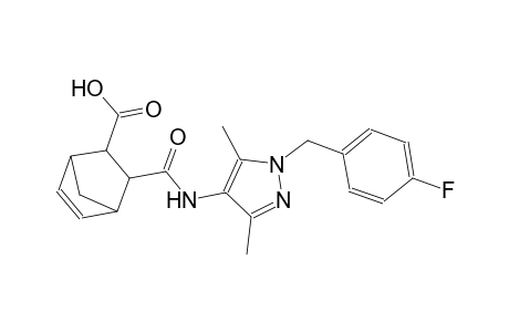 3-({[1-(4-fluorobenzyl)-3,5-dimethyl-1H-pyrazol-4-yl]amino}carbonyl)bicyclo[2.2.1]hept-5-ene-2-carboxylic acid