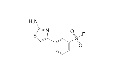 m-(2-amino-4-thiazolyl)benzenesulfonyl fluoride