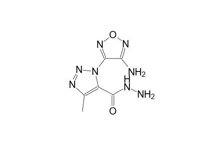 1-(4-amino-1,2,5-oxadiazol-3-yl)-4-methyl-1H-1,2,3-triazole-5-carbohydrazide