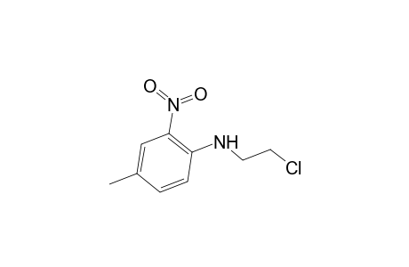 Benzenamine, N-(2-chloroethyl)-4-methyl-2-nitro-
