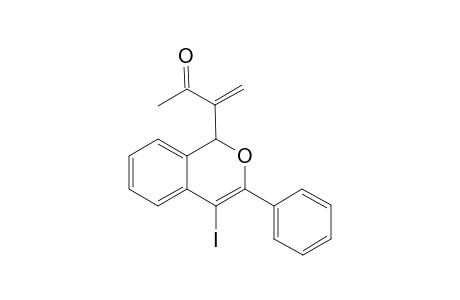 3-(4-Iodo-3-phenyl-1H-isochromen-1-yl)but-3-en-2-one