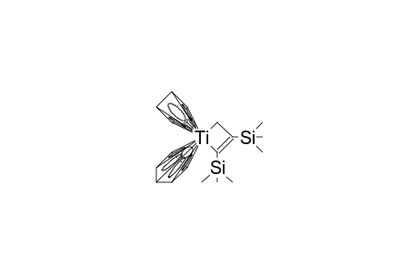 Bis(/.eta.-5/-cyclopentadienyl)-1,2-bis(trimethylsilyl)-3-titana-cyclobutene