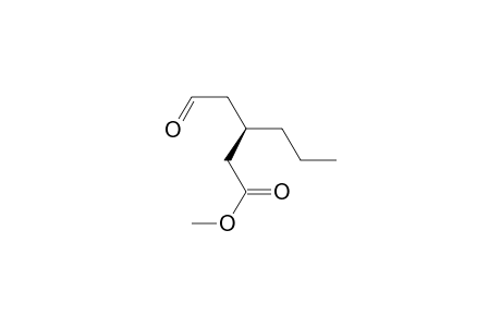 methyl-(3R)-(-)-5-oxo-3-propylpentanoate