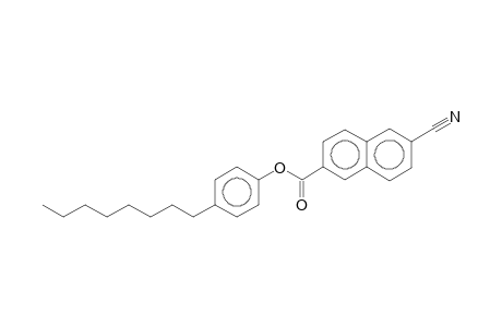 4-Octylphenyl 6-cyano-2-naphthoate