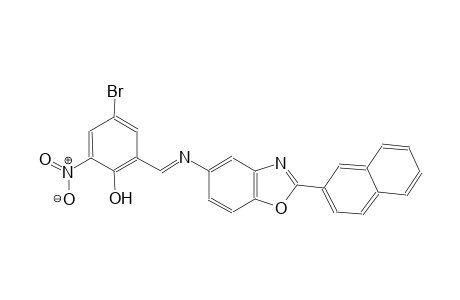 phenol, 4-bromo-2-[(E)-[[2-(2-naphthalenyl)-5-benzoxazolyl]imino]methyl]-6-nitro-