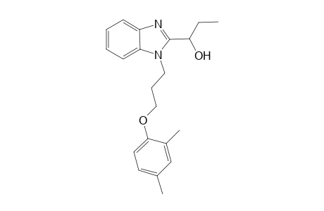 1H-1,3-Benzimidazole-2-methanol, 1-[3-(2,4-dimethylphenoxy)propyl]-.alpha.-ethyl-
