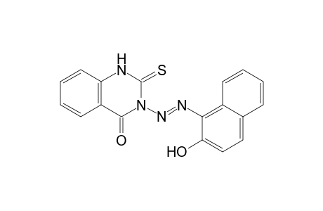 3-[(2'-Hydroxynapthyl)azo]-2-thioxo-2,3-dihydro-1H-quinazolin-4-one