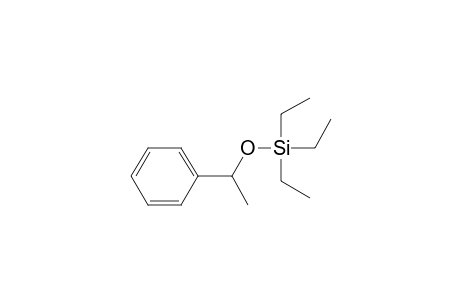 Triethyl(1-phenylethoxy)silane