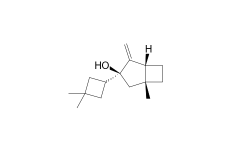 rel-(1S,3R,5S)-3-(3,3-Dimethyl-cyclobutyl)-1-methyl-4-methylene-bicyclo[3.2.0]heptan-3-ol