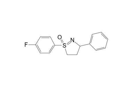 1-(4-Fluorophenyl)-3-phenyl-4,5-dihydro-3H-isothiazole 1-oxide
